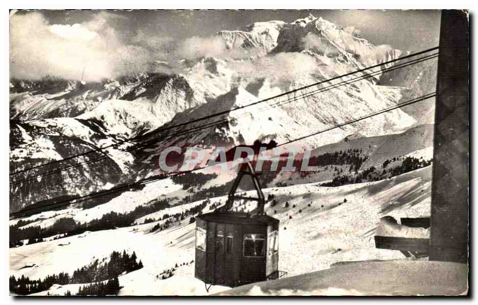 Le Mont d'Arbois — Le Téléphérique de Saint Gervais et le Mont Blanc — Éditions J. Cellard