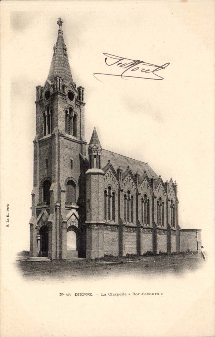 dieppe CPA La chapelle Bon secours