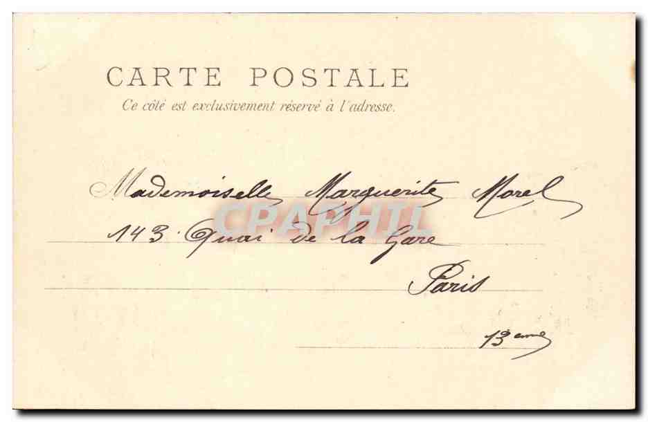 dieppe CPA La chapelle Bon secours — Verso