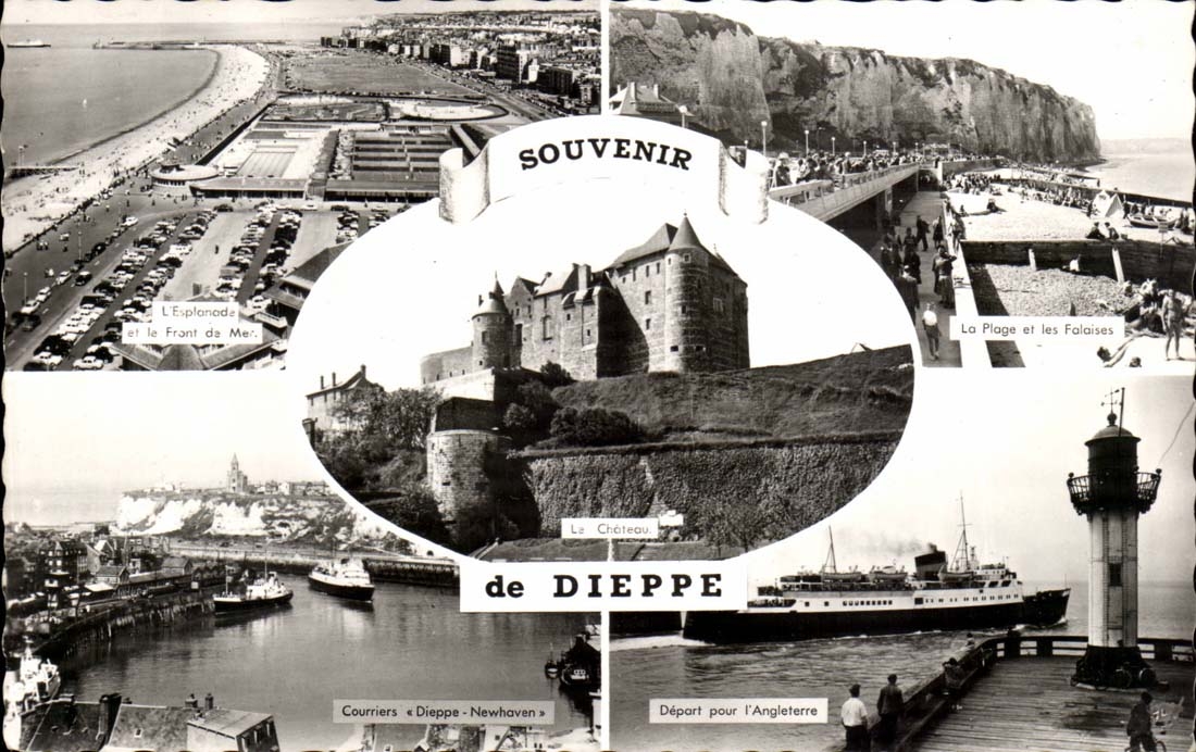 dieppe CPM Souvenir Depart pour l'Angleterre