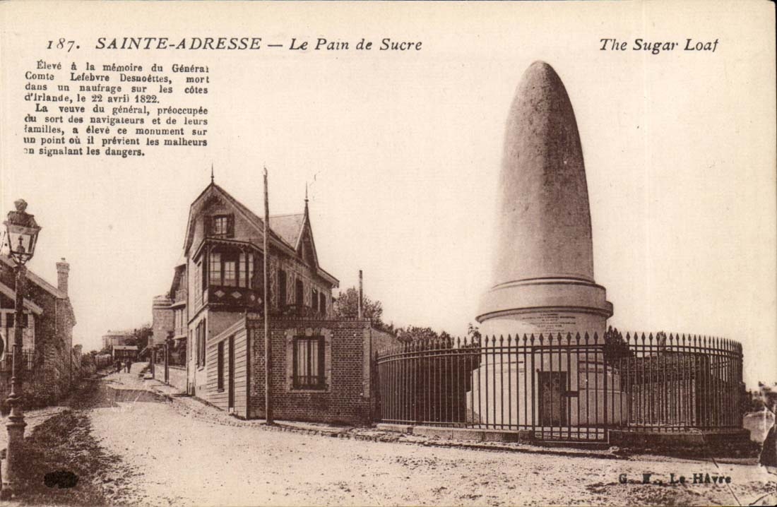 ste Adresse CPA Le pain de sucre