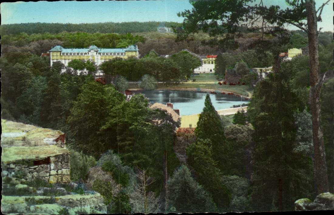 Bagnolles-de-l'Orne — Panorama del Grand Hôtel — Éditions René Gallais
