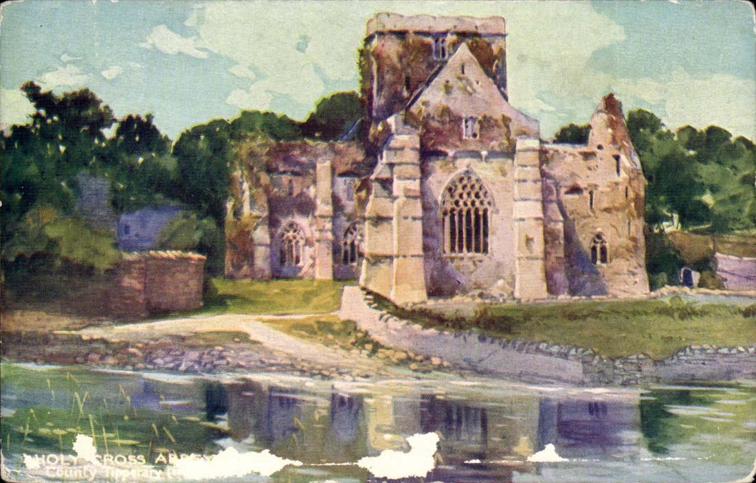 Grande Bretagne CPA Holy cross abbey
