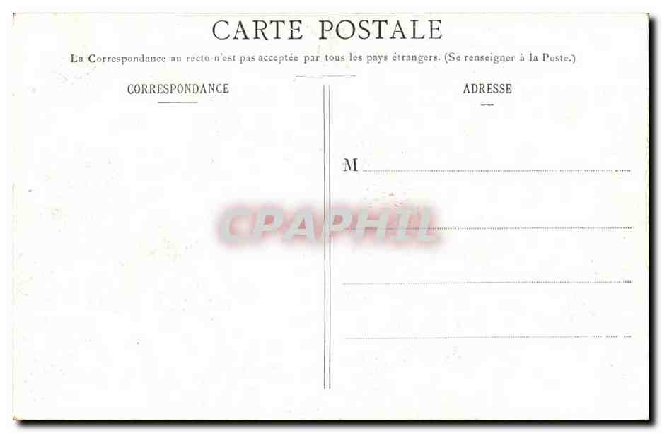 Lourdes CPA Benediction du Tres Saint Sacrement — Rückseite