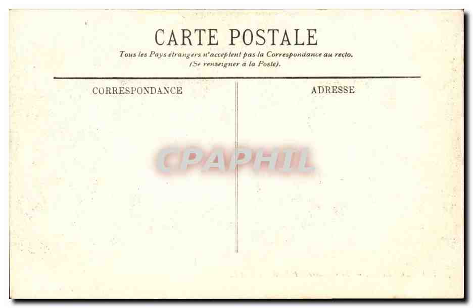Lourdes CPA Le calvaire (2eme station) — Verso
