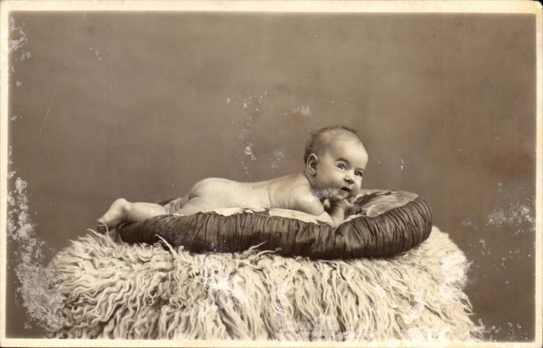 CPA Fantaisie Bebe Enfant