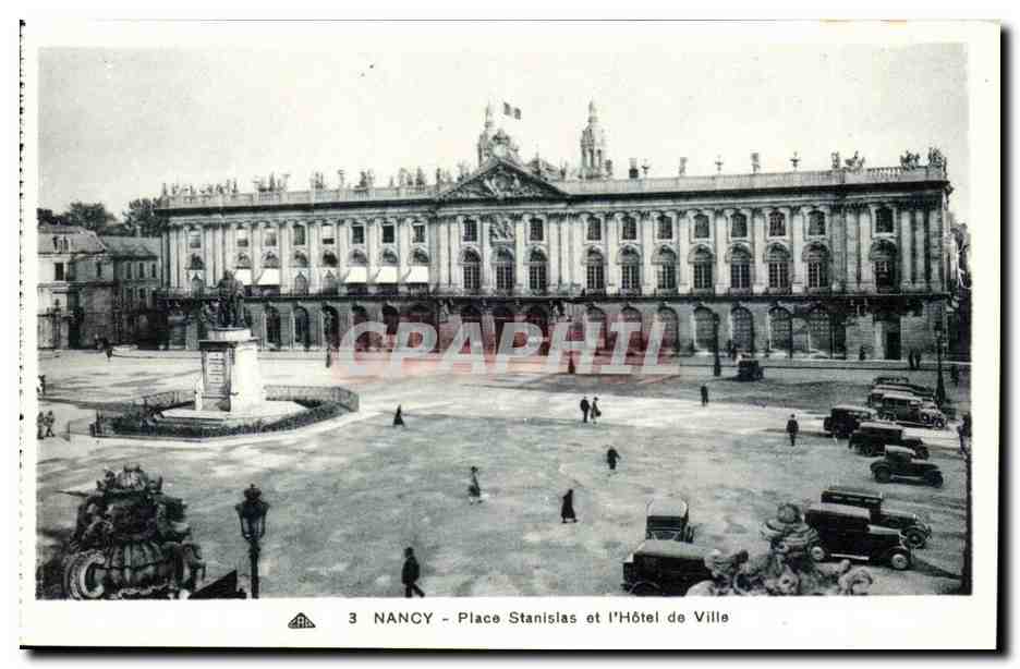 Nancy CPA Place Stanislas et l'hotel de ville