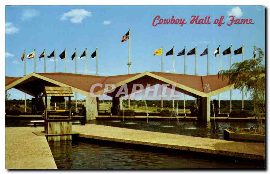 Etats Unis CPM National cowboy hall of fame Oklahoma