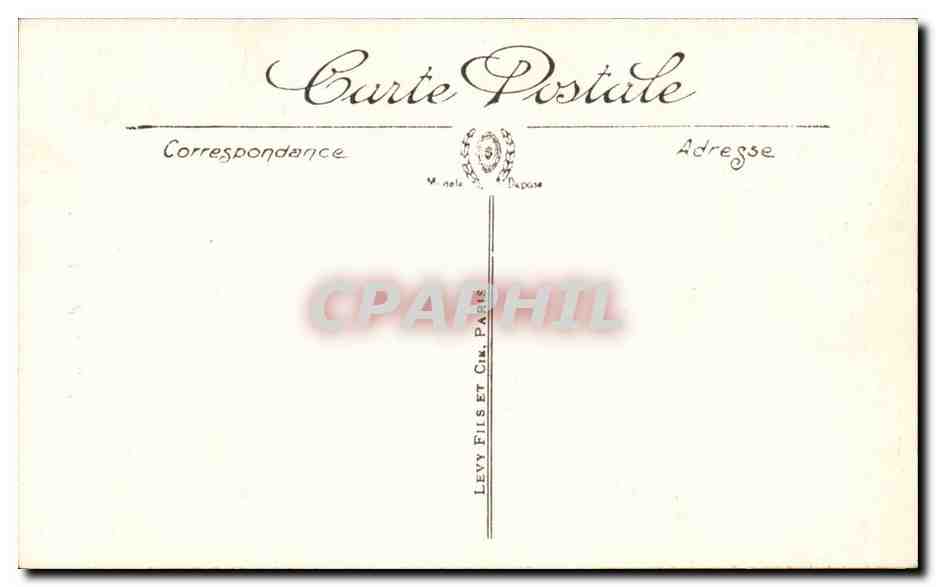 CPA L Baader Tzigane (femme) — Verso