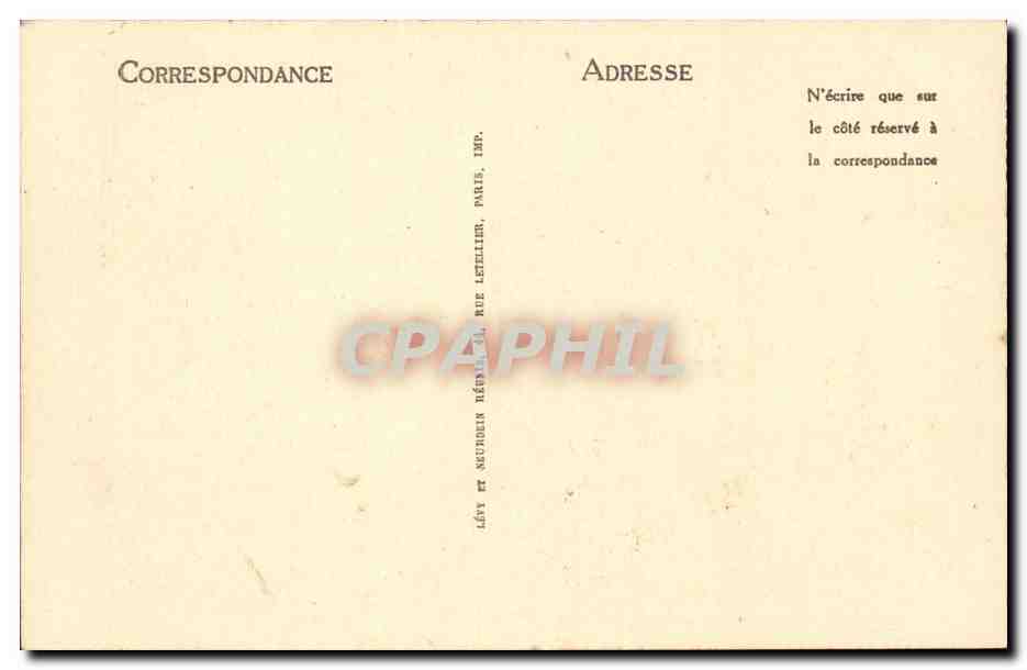 Lourdes CPA La basilique et le monument interallie — Verso