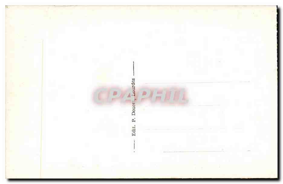 Calvaire de Lourdes CPA 8eme station Jesus console les saintes femmes — Verso