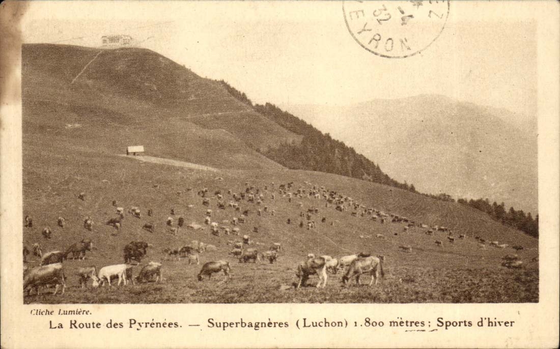 Route des Pyrenees CPA Superbagneres Sports d'hiver Luchon