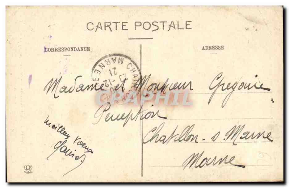 Cauterets — Vue plongeante sur Maunoupat et La Raillière — Phototypie Labouche Frères Toulouse — Reverso