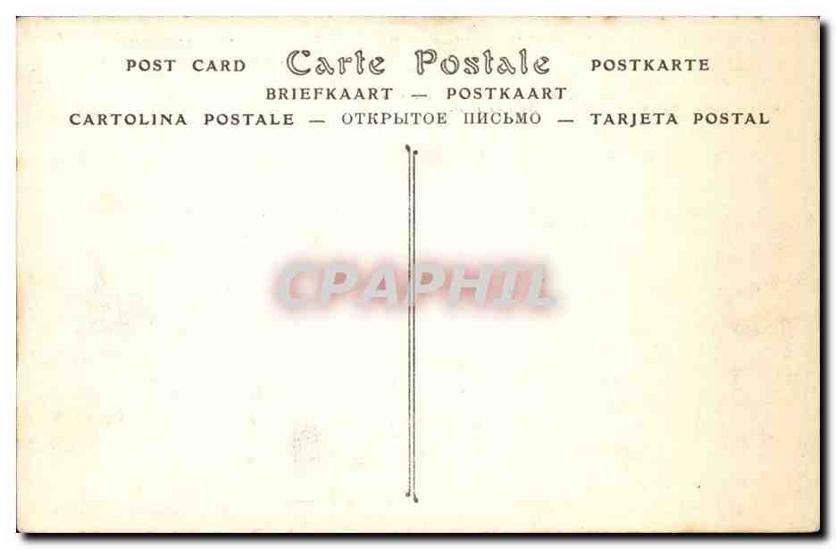 Auxerre CPA Les quais de la cathedrale — Rückseite