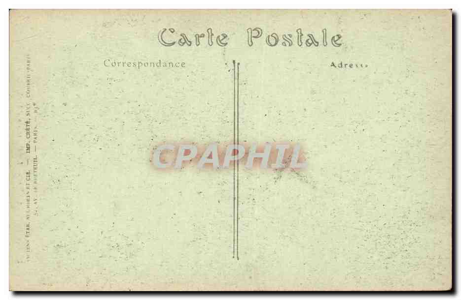 SENS — La Porte de l'Archevêché — IMP. CRÉTÉ, PARIS — Reverso