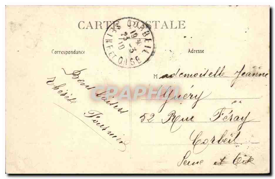 Sens — La tour de pierres de la Cathédrale (côté Nord) — Clitehé Ismaël, Sens — Rückseite