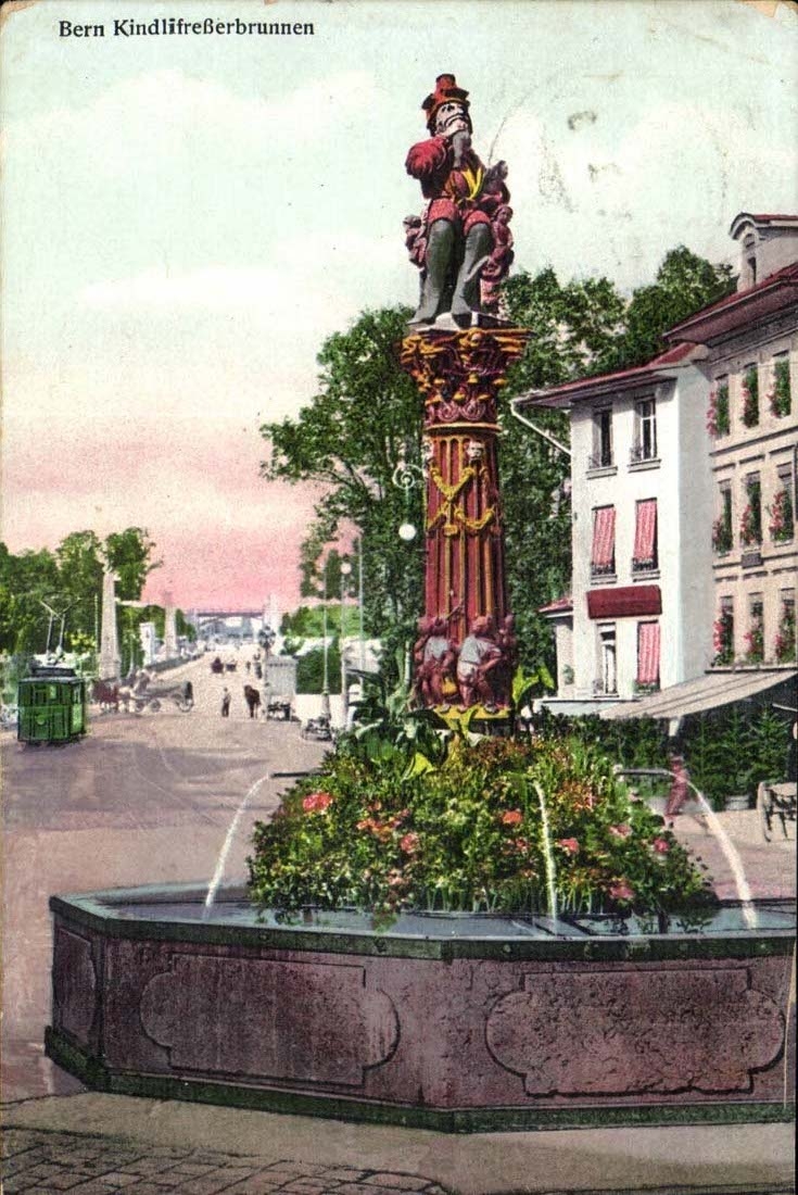Suisse CPA Bern Kindlifresserbrunnen