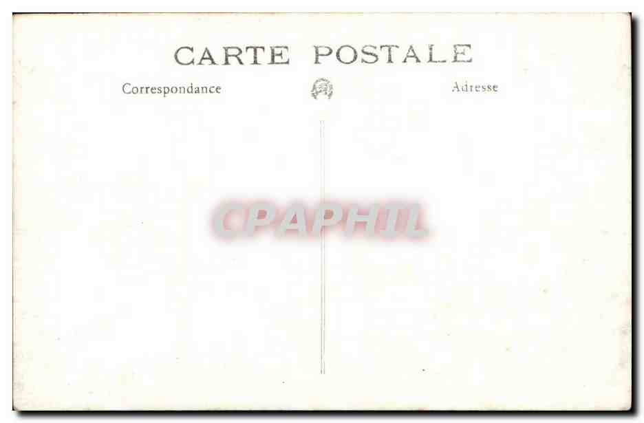 Carte photo Eglise (non localisee anges angel) — Verso