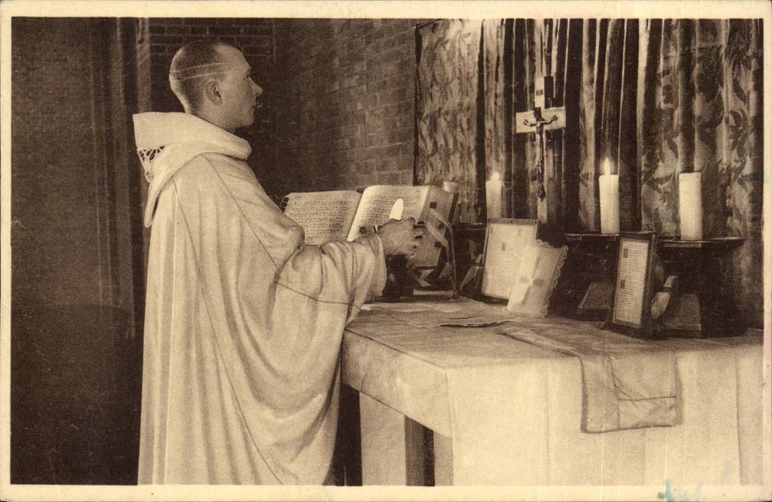 CPA Pax christi ! (religion pretre) Petite elevation