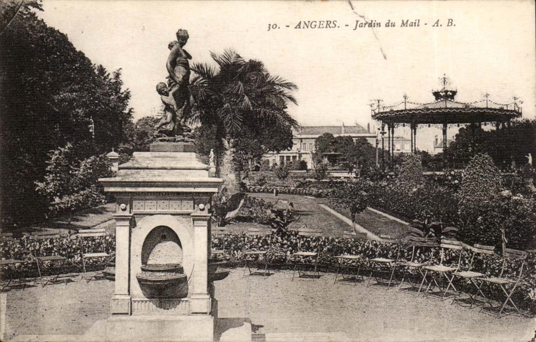 Angers CPA Jardin du Mail