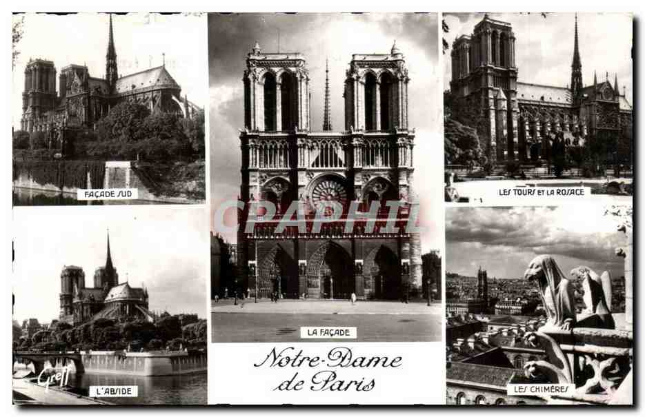 Notre-Dame de Paris — Komposite Ansicht — Grel & Cie, Paris