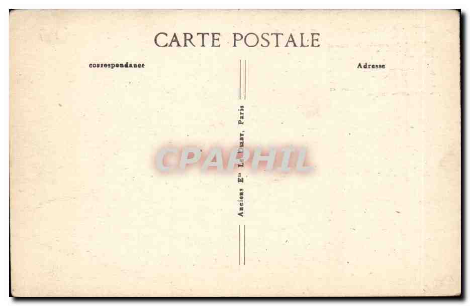 Sainte Adresse CPA Le pain de sucre — Rückseite