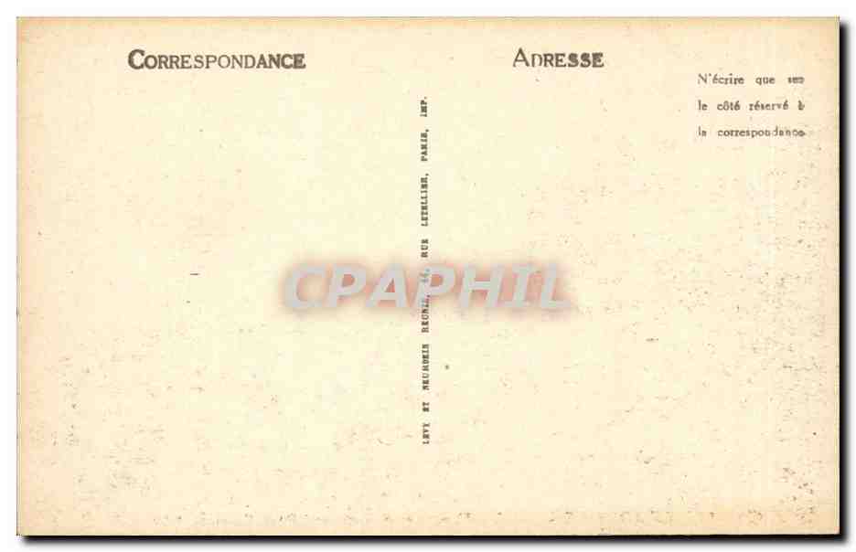 Sainte Adresse CPA Le Nice Havrais et le Boulevard FElix Faure (tramway) — Rückseite