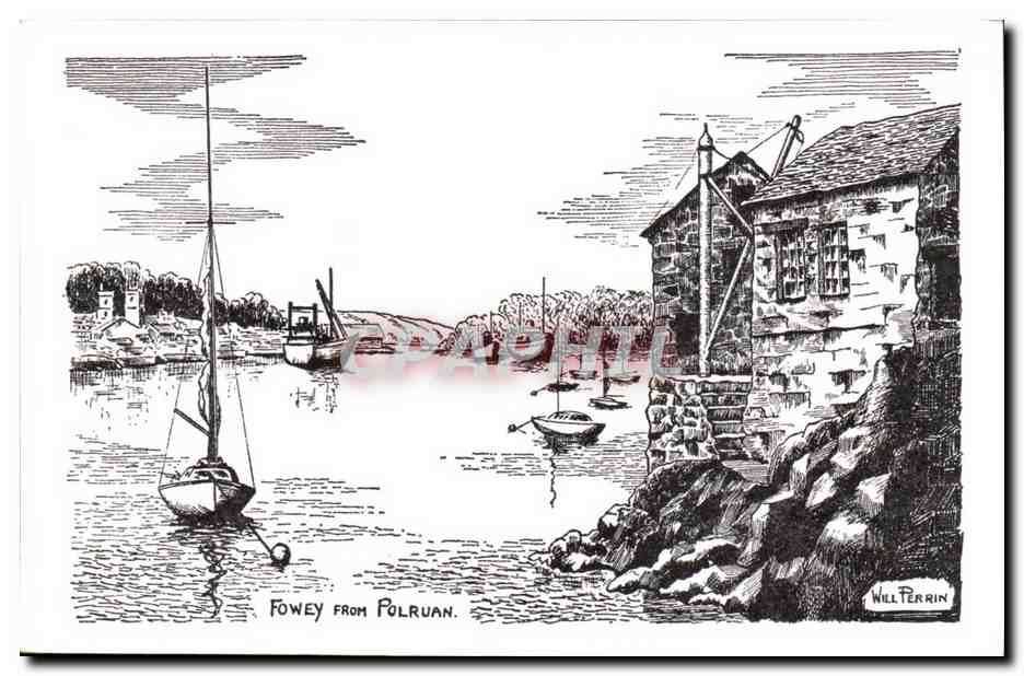 Grande Bretagne CPA Fowey from Polruan
