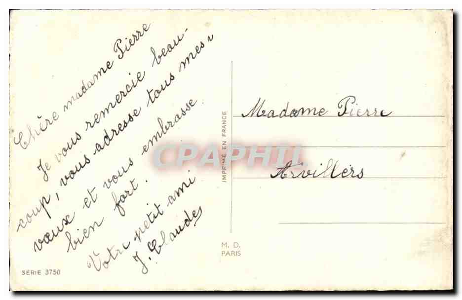 CPA Fantaisie Bonne annee oiseaux — Rückseite