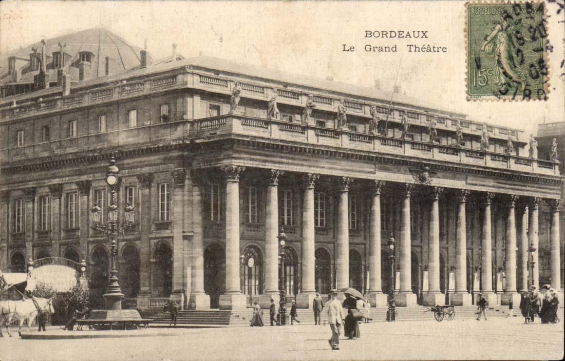 Bordeaux CPA Le grand theatre