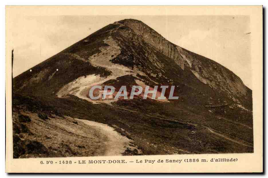 Auvergne CPA G D'O Le puy de Sancy (1886m)