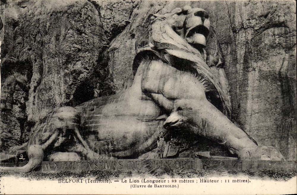 Belfort CPA Le lion Bartholdi
