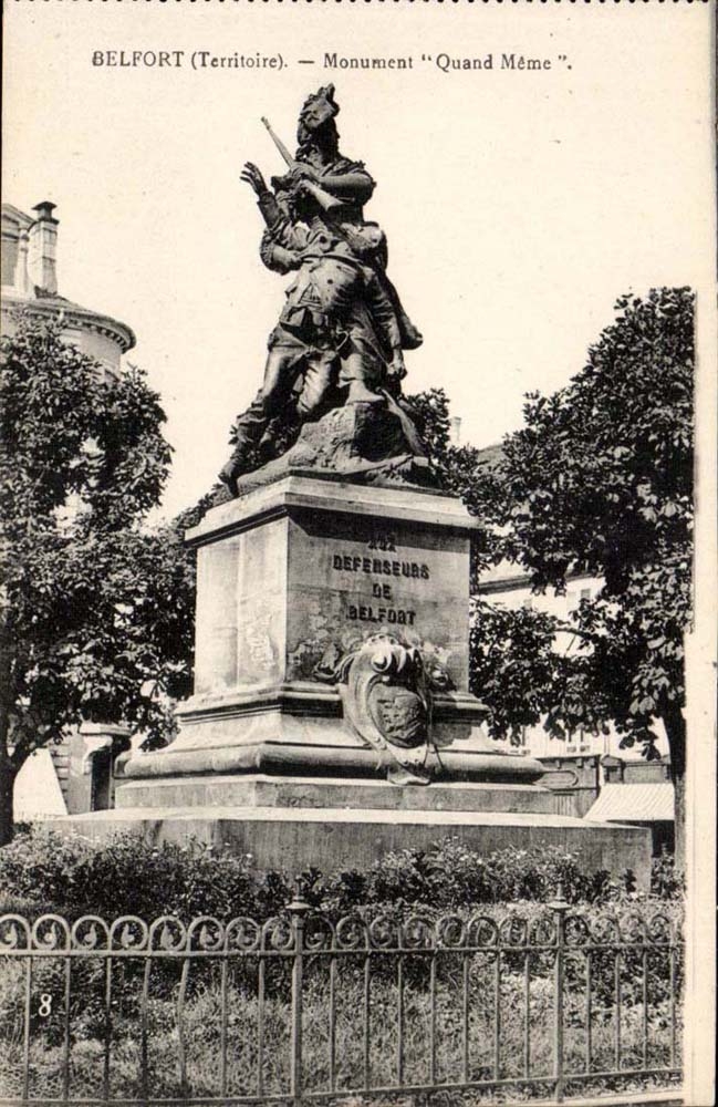 Belfort CPA monument Quand meme