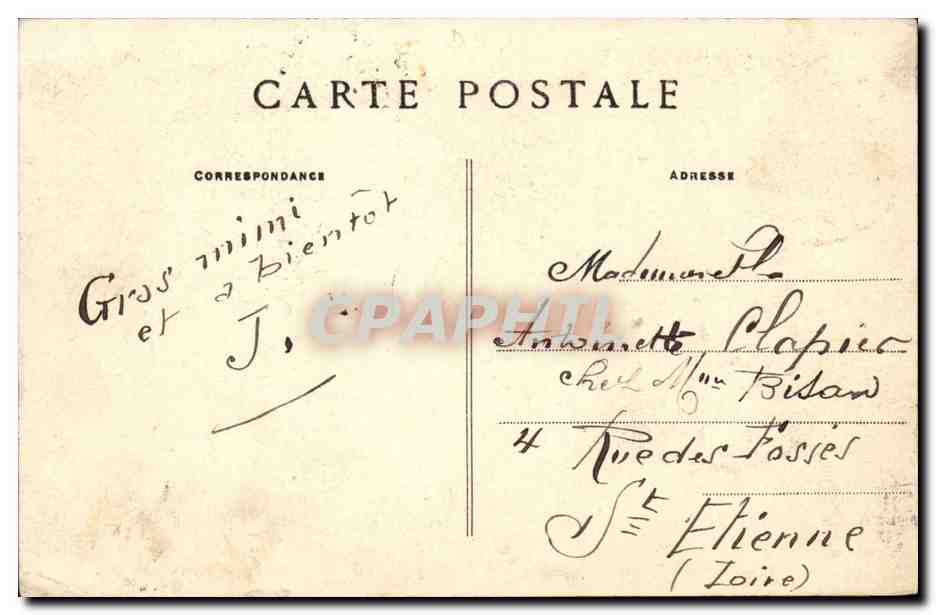 Belfort CPA Le lion Bartholdi offert pas souscription nationale — Rückseite