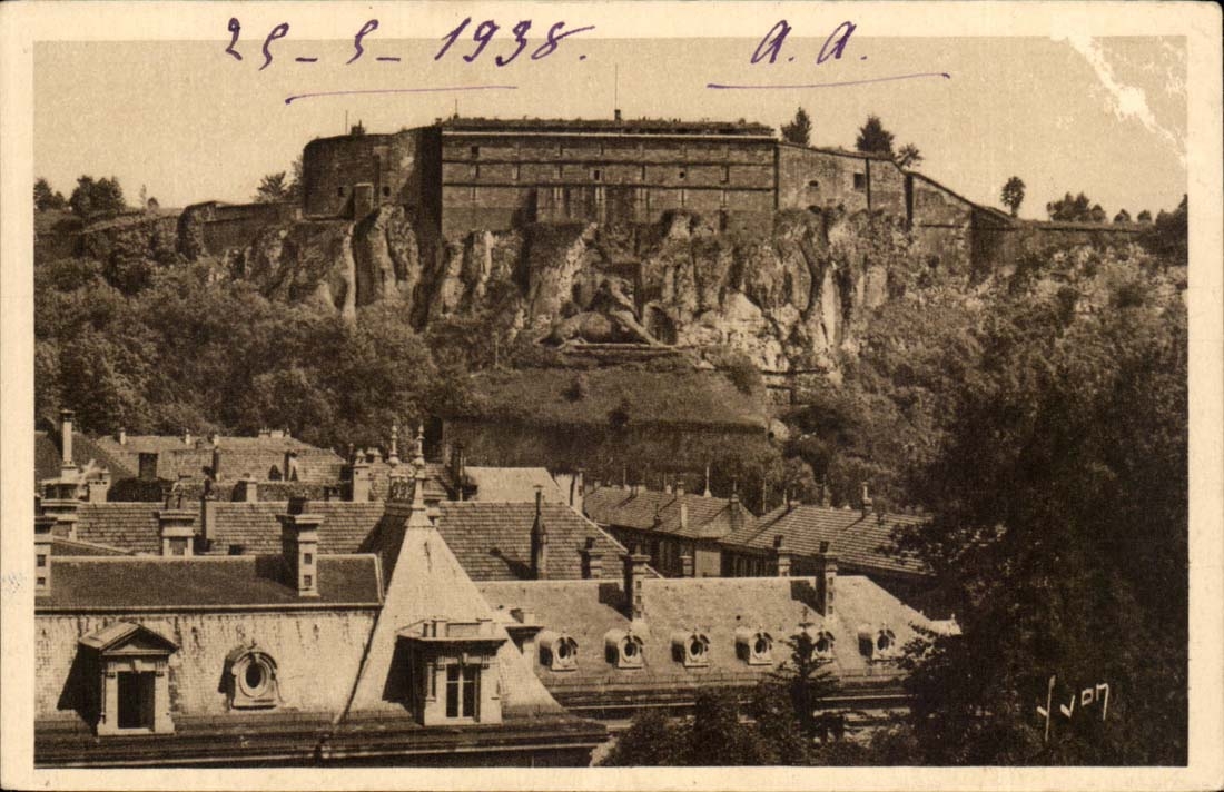 Belfort CPA Le chateau Forteresse feodale (1226)
