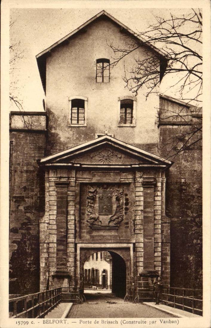 Belfort CPA Porte de Brisach (construite par Vauban)