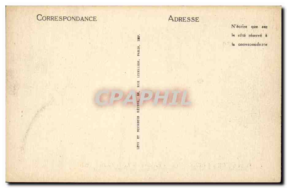 VAllee de al Cure CPA Pierre Perthuis la roche percee — Verso