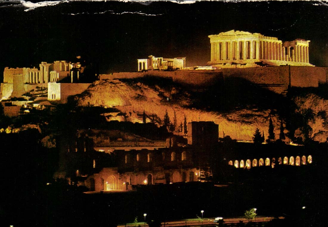 Grece Greece CPA Athenes Athens Acropole