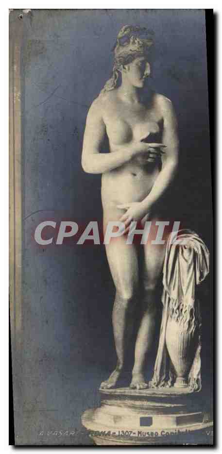 Italie Italia Roma CPA Museo Venere (femme nue)