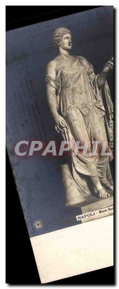 Italie Italia Napoli CPA Museo nazionale Flora