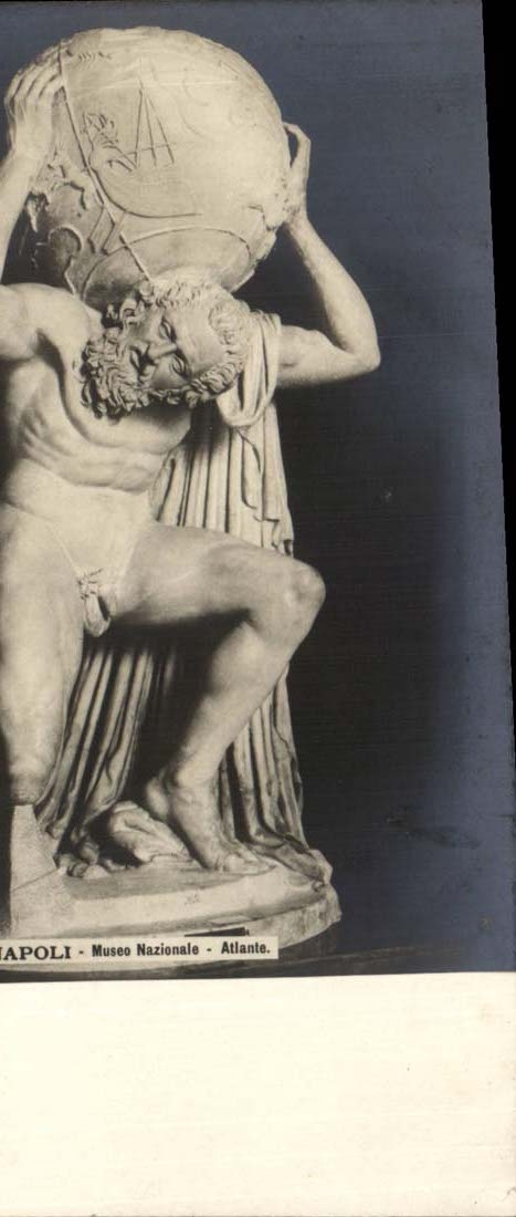 Atlante — statue dans le Musée National de Naples — NPG