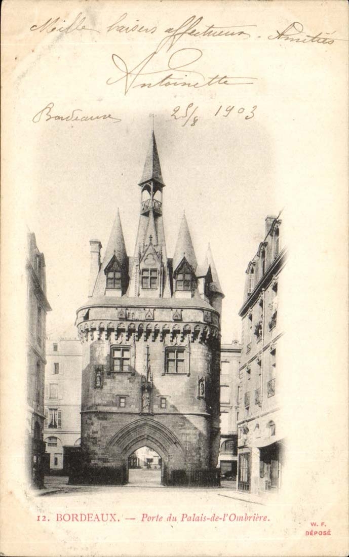 Bordeaux CPA Porte du palais de l'ombriere
