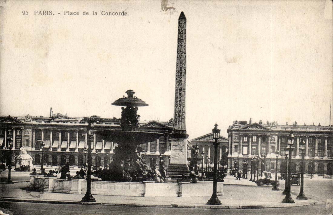 Paris CPA Place de la Concorde 