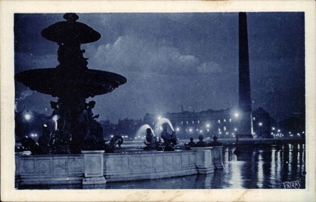 Paris CPA Place de la Concorde 