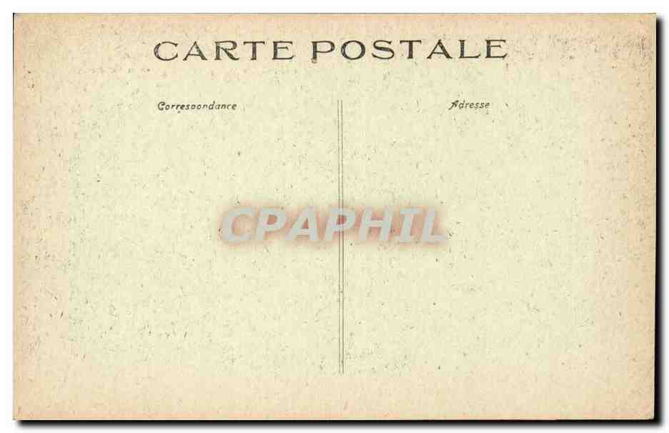 Clermont en Argonne CPA Les ruines apres le passage des allemands — Rückseite