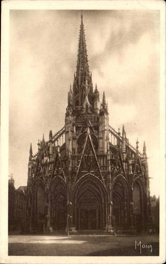 Rouen CPA Eglise St maclou style flamboyant