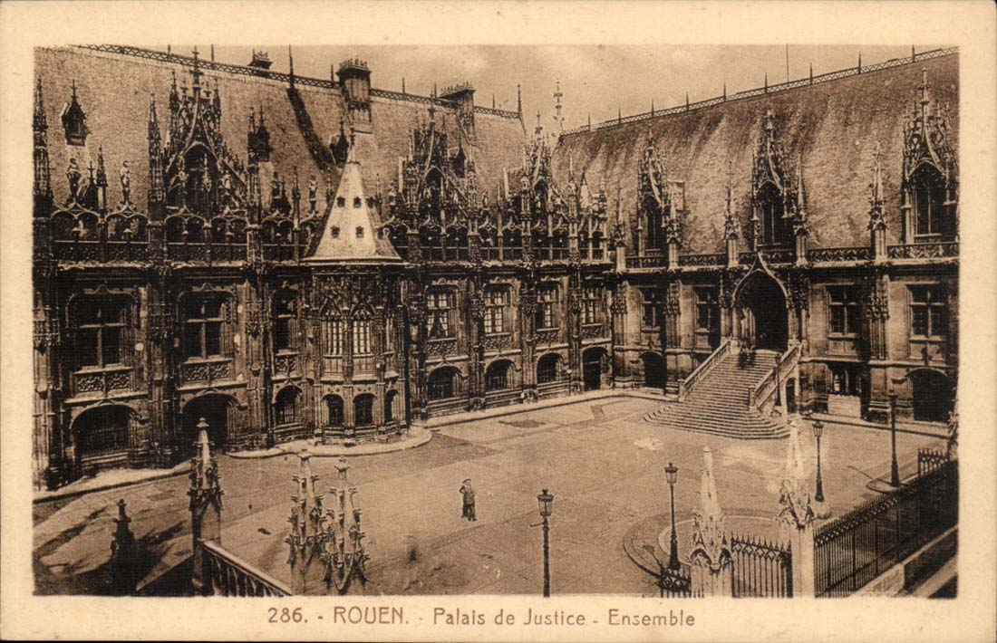 Rouen CPA Palais de justice Ensemble
