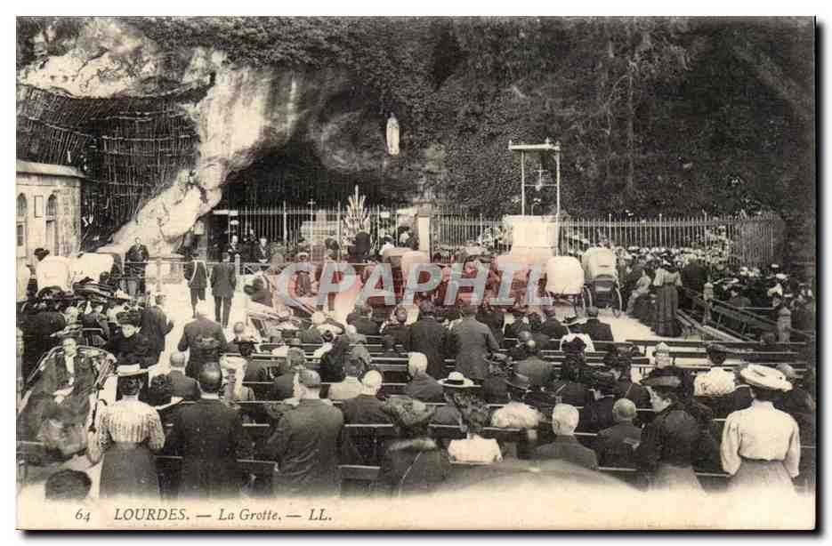 Lourdes CPA La grotte