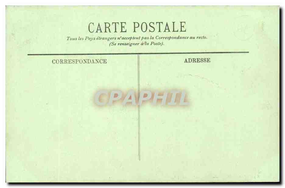 Lourdes CPA La grotte — Verso