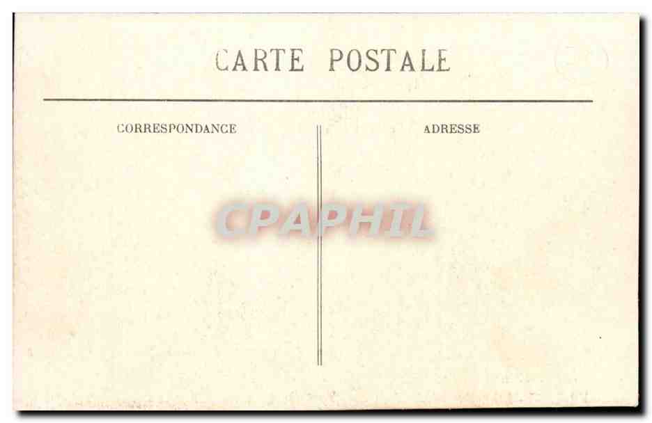 Environs de Saint Sauveur CPA La porte d'Espagne (spain espana) — Verso